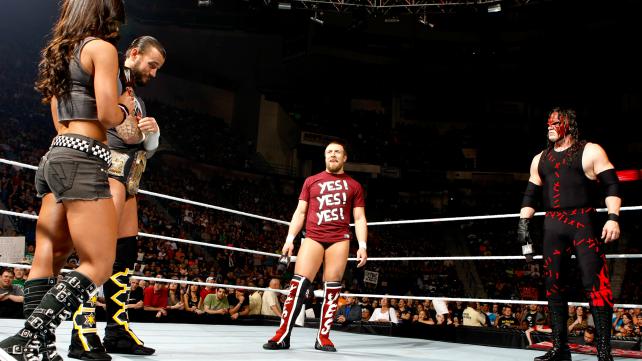 AJ CM Punk Daniel Bryan Kane