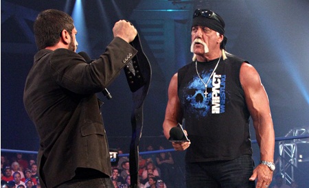 Austin Aries Hulk Hogan.