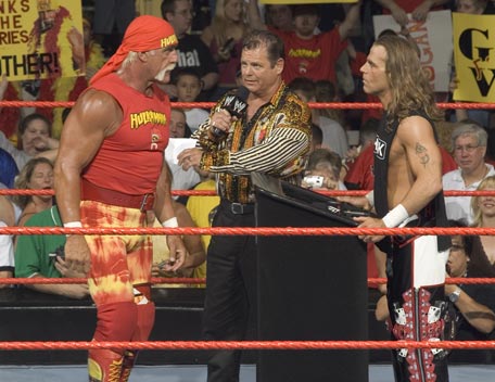 Shawn Michaels Jerry Lawler Hulk Hogan