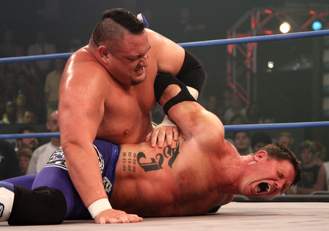 Samoa Joe vs AJ Styles