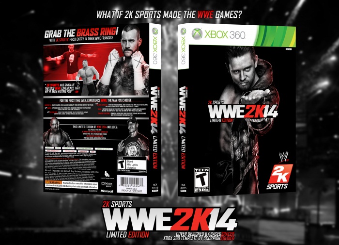 WWE 2K14 fake cover