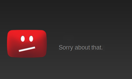 youtube erreur logo