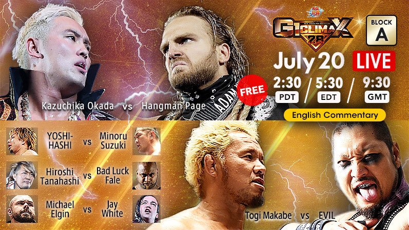 g1 climax 5