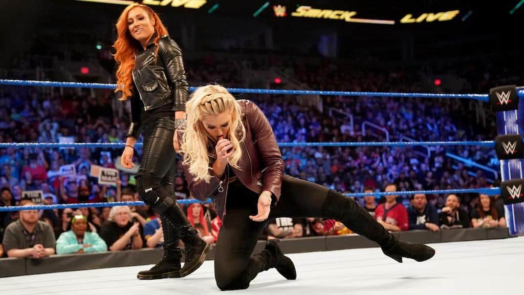 becky lynch charlotte flair sdlive