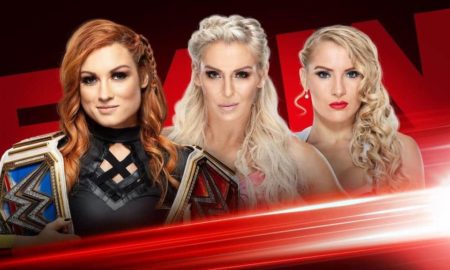 Becky Lynch Charlotte Flair Lacey Evans RAW