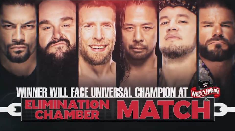 wwe elimination chamber 2020 participants