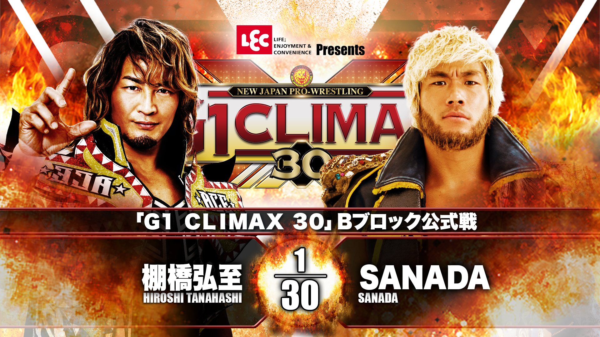 Tanahashi vs SANADA G130