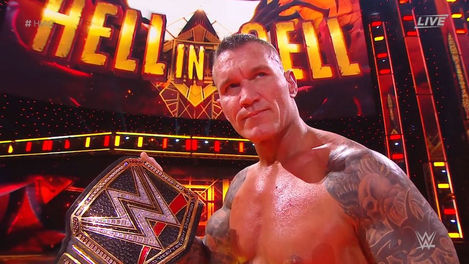 randy orton champion wwe hell in a cell