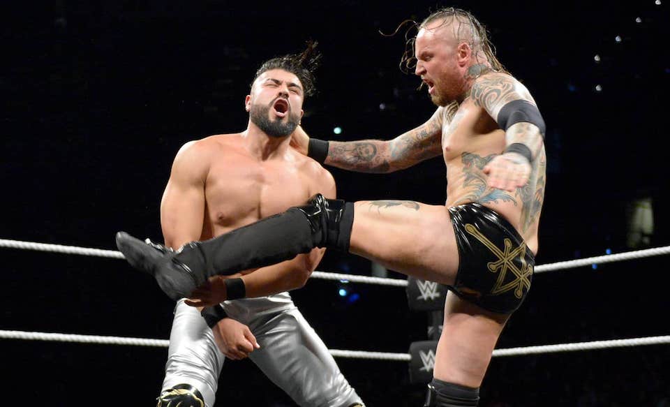 aleister black andrade vince mcmahon