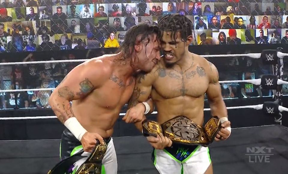 nxt takeover stand deliver msk champions equipe