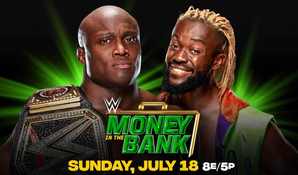 wwe money in the bank carte matchs championnat