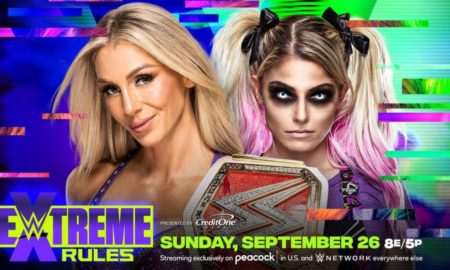 wwe extreme rules 2021 charlotte flair alexa bliss titre raw
