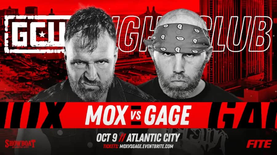 resultats gcw fight club moxley gage