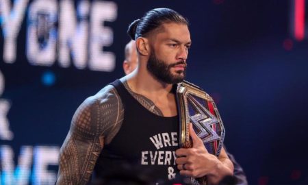 wwe roman reigns day 1 covid brock lesnar