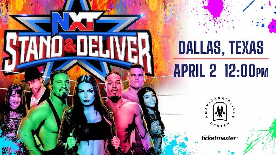 wwe nxt stand deliver 2022 carte
