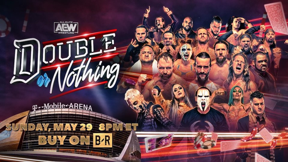 carte aew double or nothing 2022