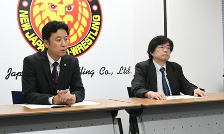 njpw kota ibushi conference presse takaaki kidani takami ohbari