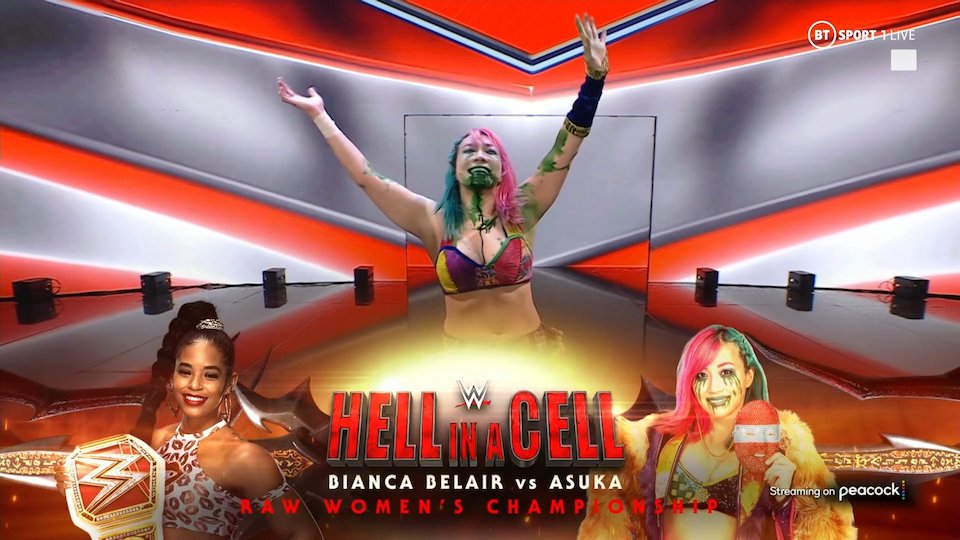 wwe hell in a cell 2022 asuka bianca belair