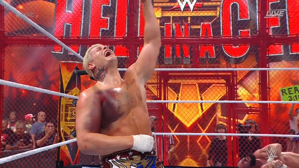 resultats wwe hell in a cell 2022 cody rhodes