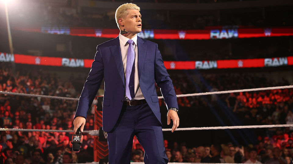 wwe cody rhodes blessure hell in a cell 2022