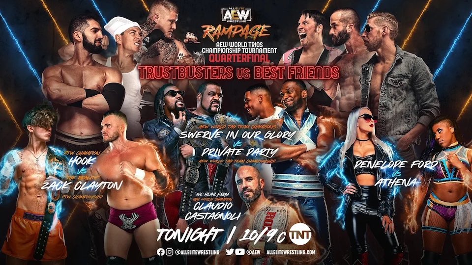 resultats aew rampage 19 aout 2022