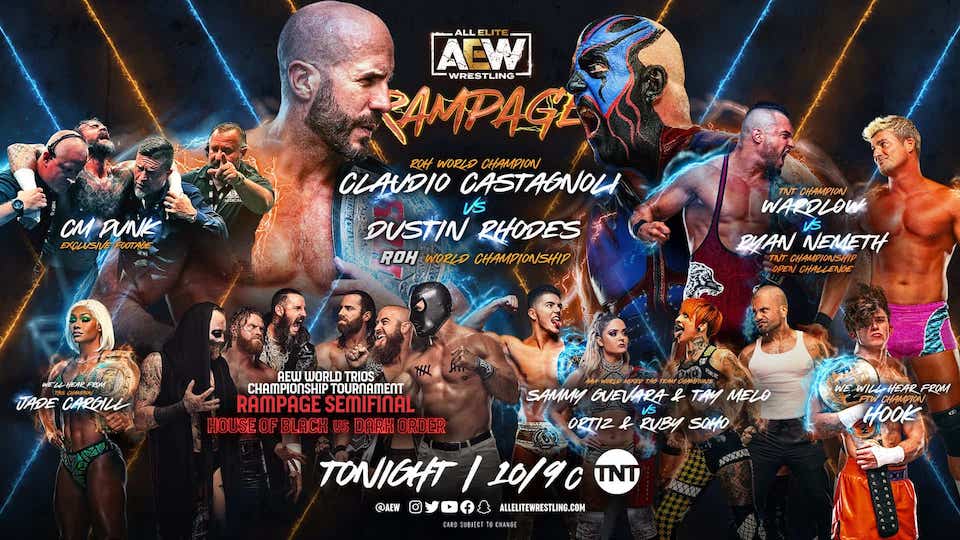resultats aew rampage 26 aout 2022