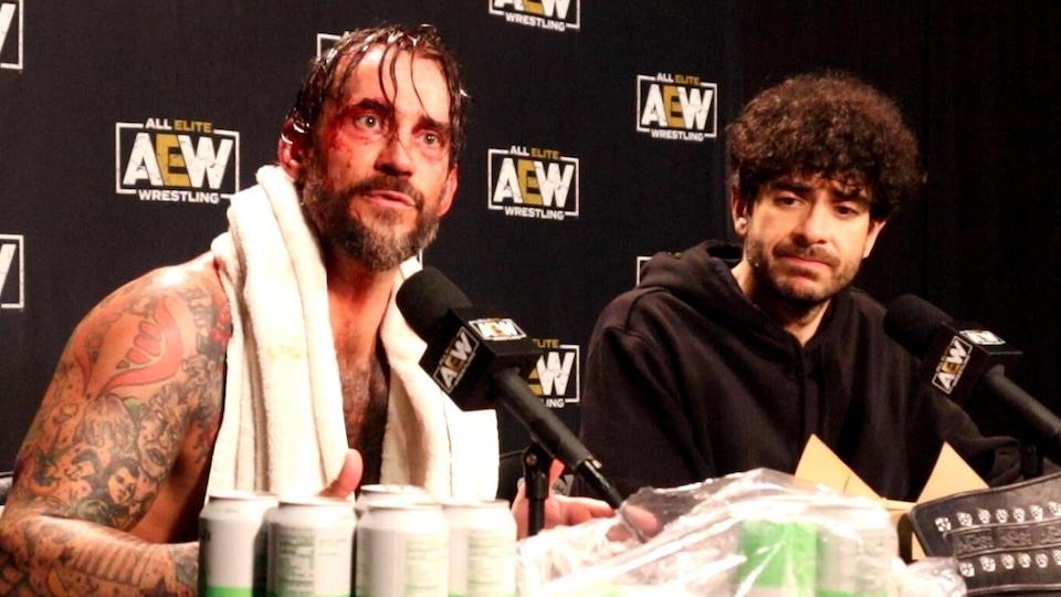 aew all out 2022 cm punk colt cabana hangman page