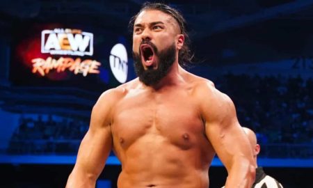 aew andrade absence blessure operation