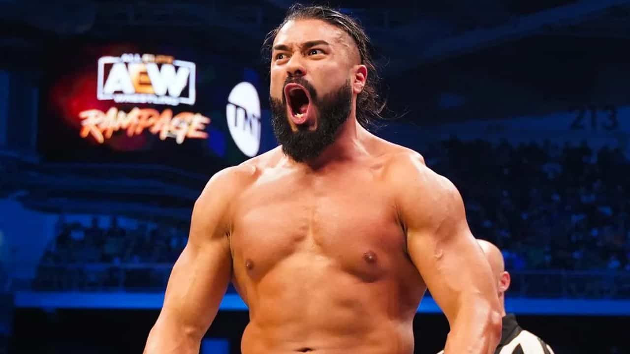 aew andrade absence blessure operation