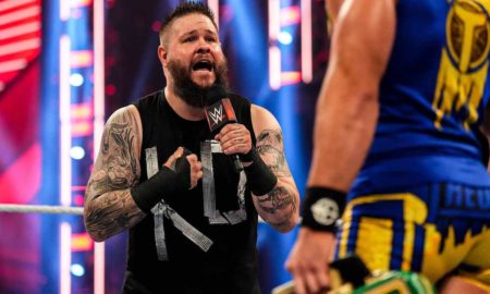 wwe kevin owens blessure genou house show wargames