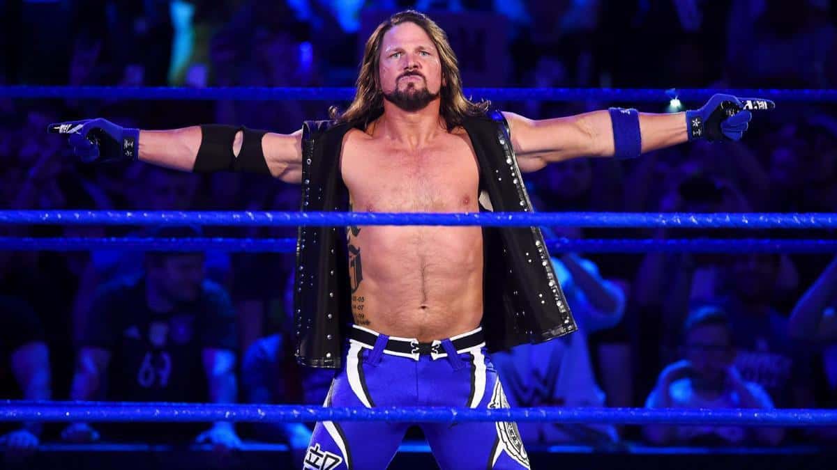 aj styles wwe fracture cheville royal rumble