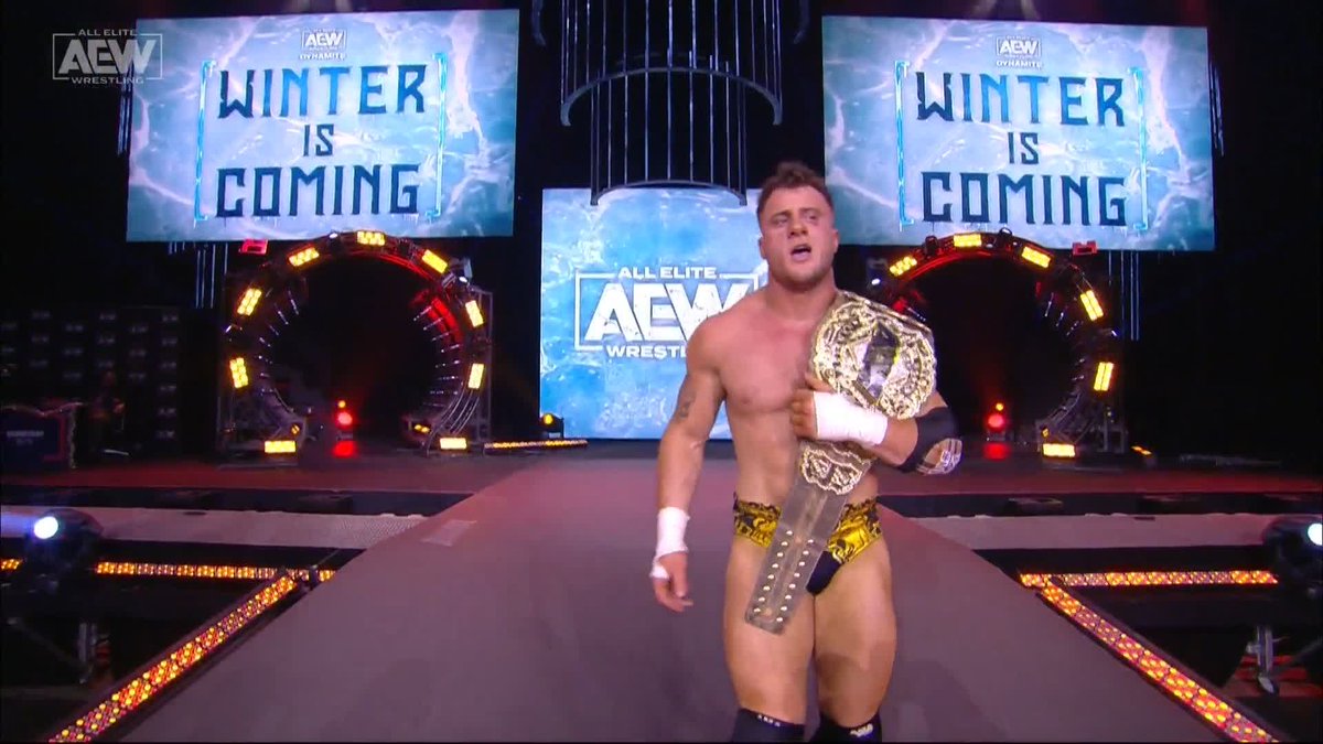 resultats aew dynamite winter is coming 2022