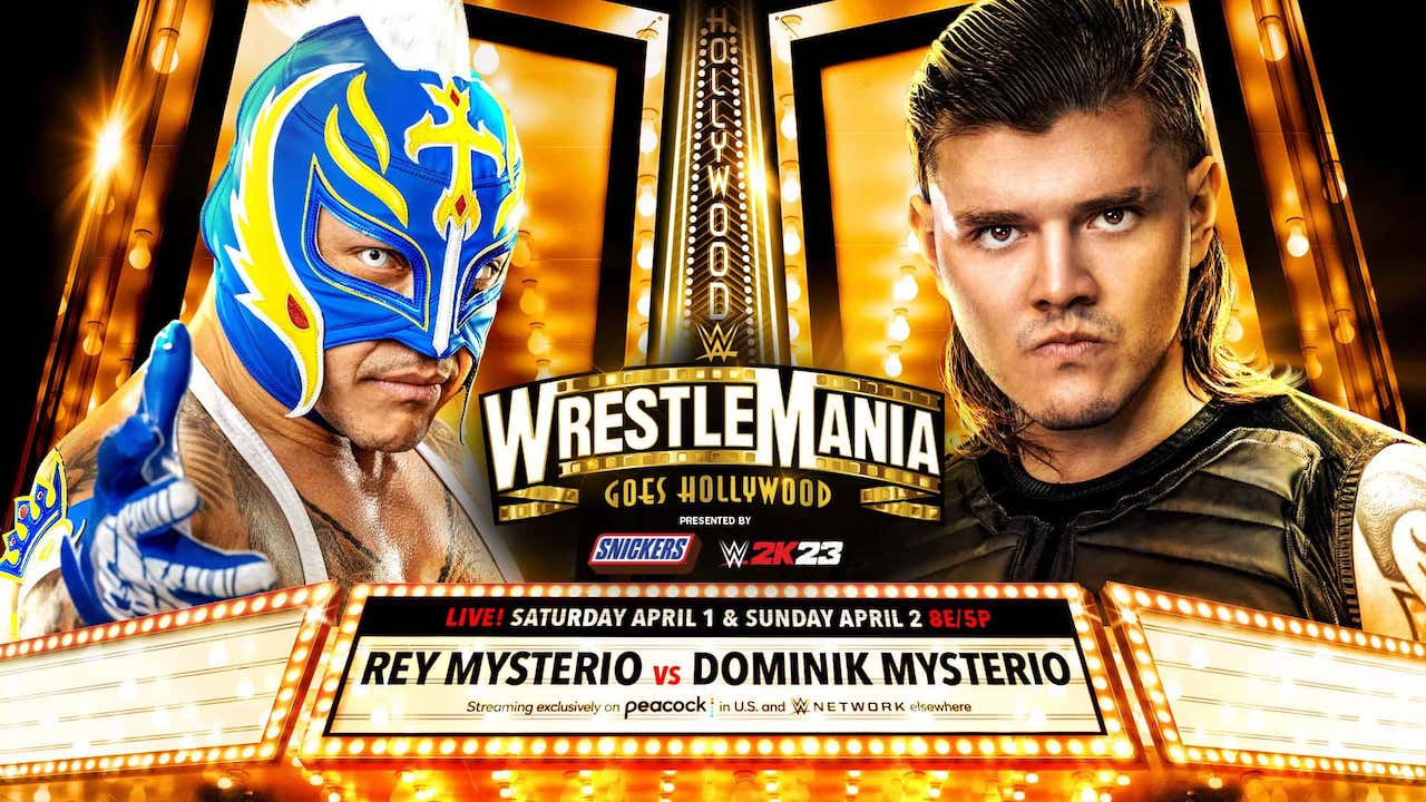 rey mysterio dominik wwe wrestlemania 39