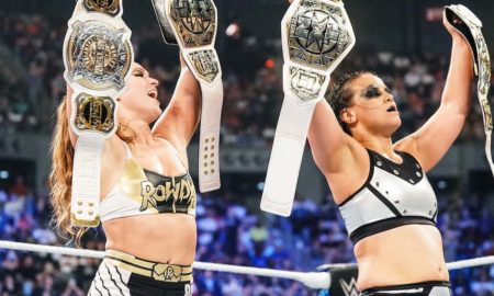 wwe smackdown ronda rousey shayna baszler championnes equipe unifiees