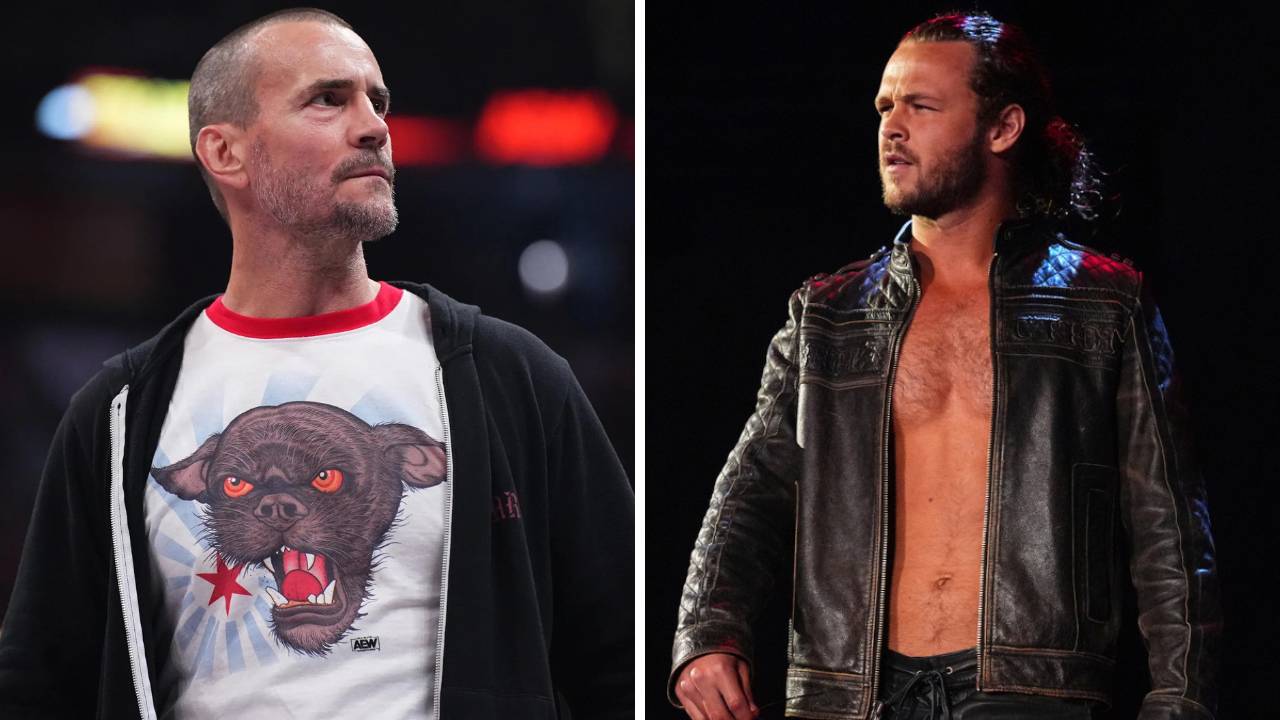 aew all in 2023 cm punk jack perry altercation