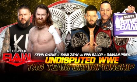 Deux matchs de championnat annoncés pour WWE Raw le 25/09