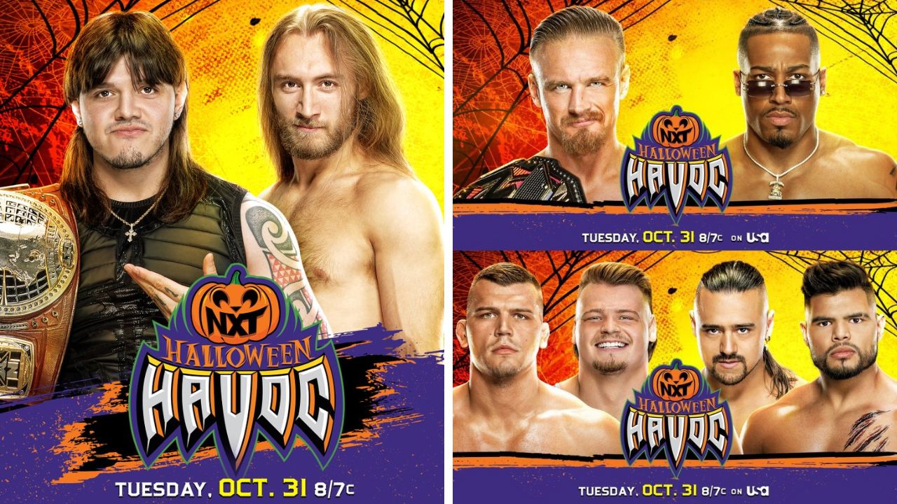Carte de WWE NXT Halloween Havoc - Nuit 2.