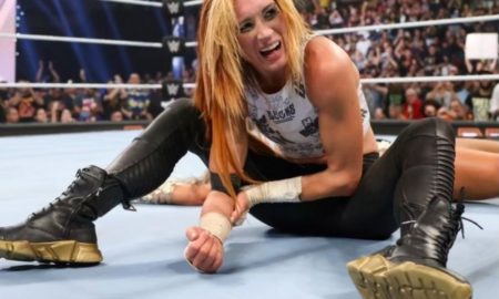 Becky Lynch blessée à WWE NXT No Mercy.
