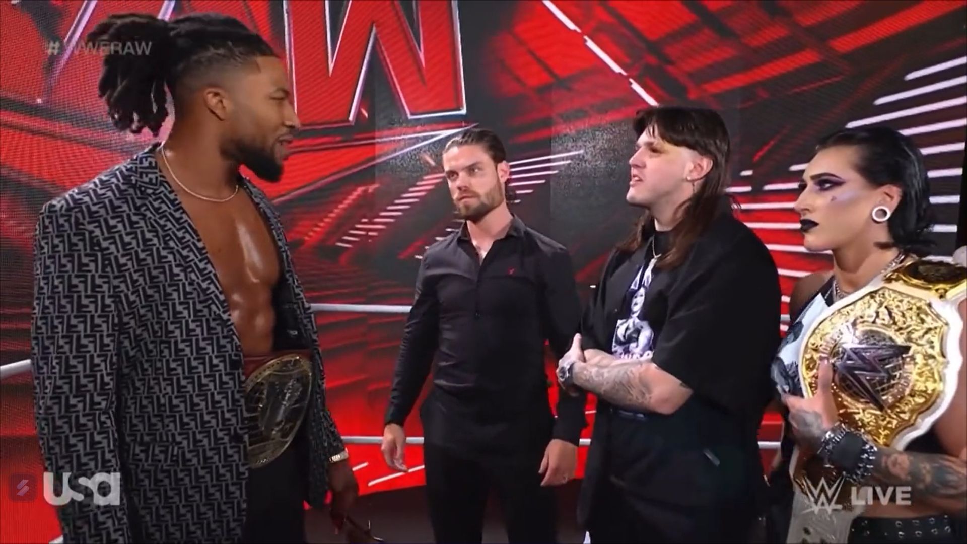 WWE NXT : Match revanche entre Trick Williams et Dominik Mysterio.