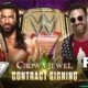 Roman Reigns et LA Knight signeront leur contrat pour Crown Jewel à SmackDown le 27 octobre.