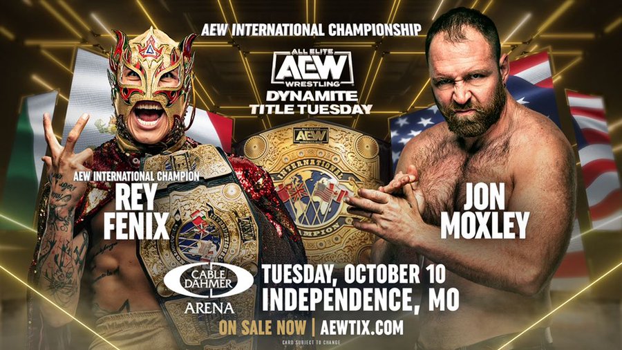 Quatre matchs annoncés pour AEW Dynamite : Title Tuesday.