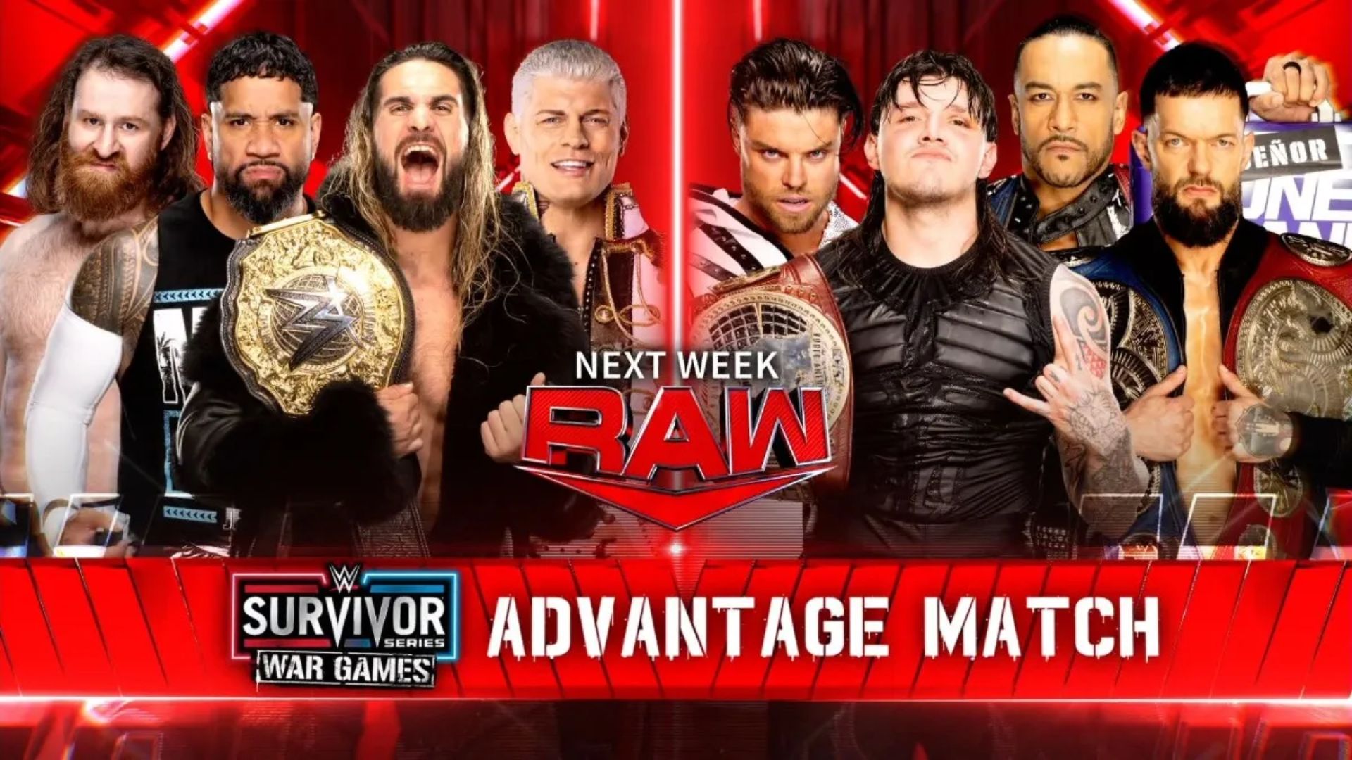 WWE Raw : plusieurs matchs annoncés pour le 20 novembre.