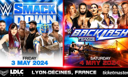 WWE Backlash France : les billets seront en vente le 12 janvier 2024.