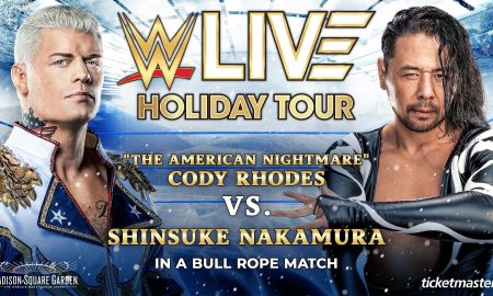 WWE : Cody Rhodes affrontera Shinsuke Nakamura au Madison Square Garden le 26 décembre.