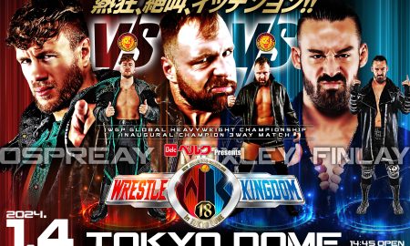 NJPW Wrestle Kingdom 18 - Carte.