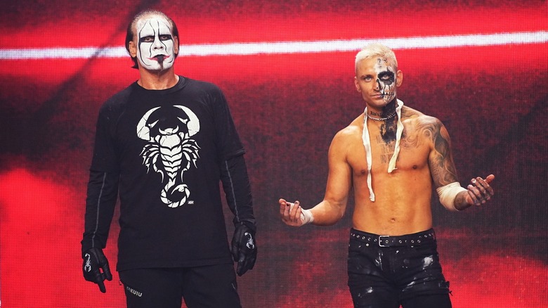 Sting et Darby Allin challengers aux titres par équipe AEW.