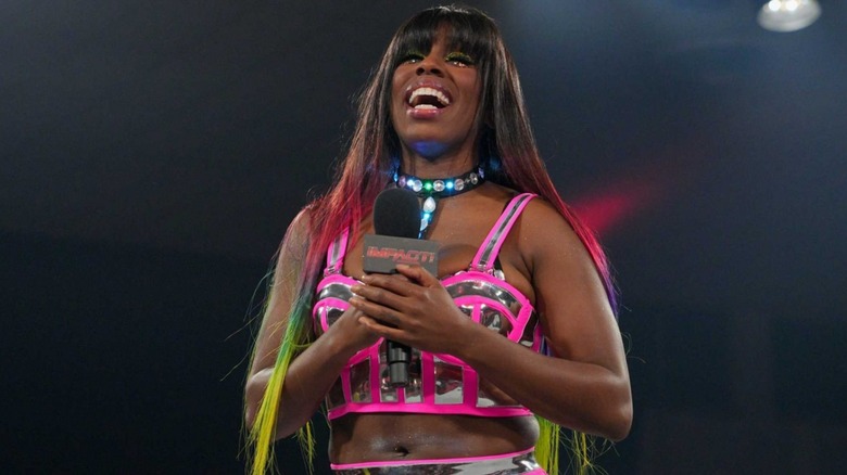 La WWE serait intéressée par un retour de Naomi (Trinity).