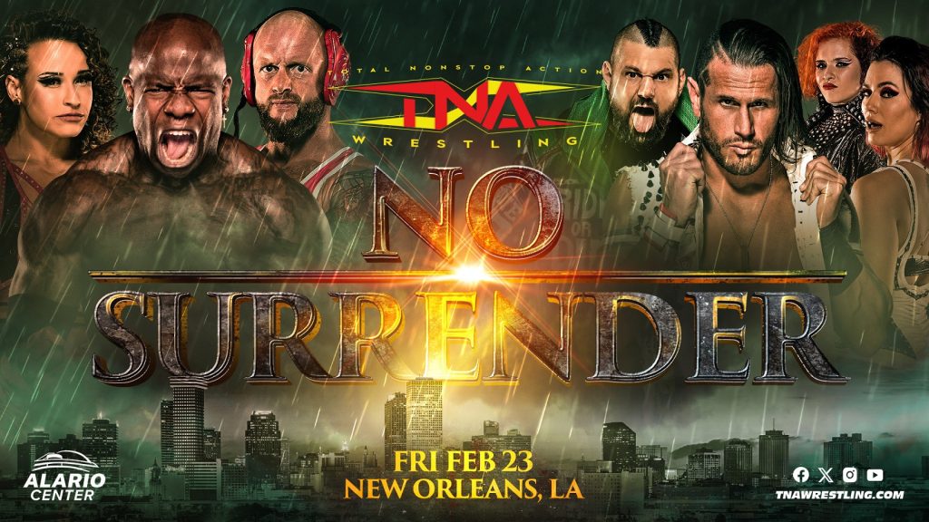 Carte de TNA No Surrender 2024.