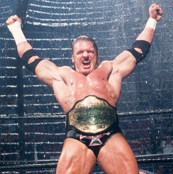 Triple H at WWE EC '02