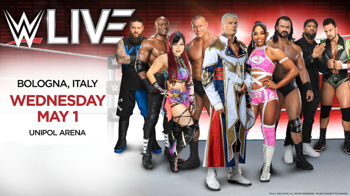 La WWE annonce un show en Italie avant WWE Backlash France.